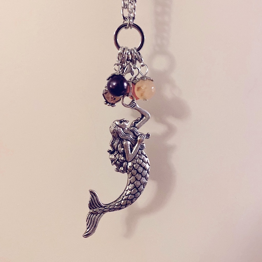 Mermaid Necklace w/ Stones
